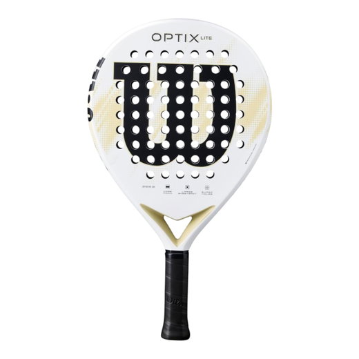 Wilson Padelschläger Optix V2 Lite 355g/Rund weiss